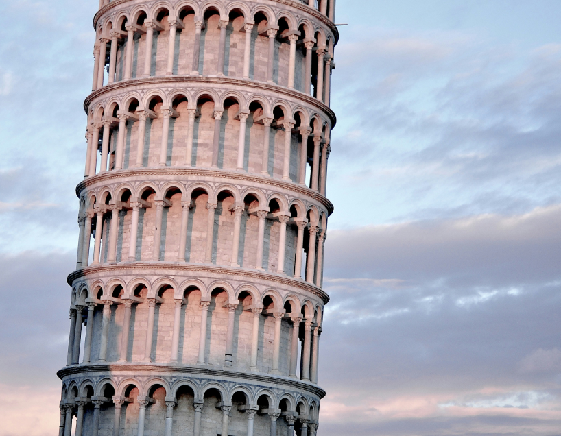 Cruise ship on the ocean