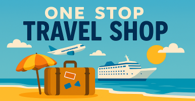 One Stop Travel Shop logo